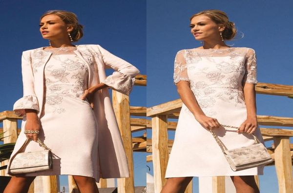 stylish rose embroidery mother of the bride dresses with long cape jacket knee length satin straight short prom party gowns weddin8743783, Black;red
stylish rose embroidery mother of the bride dresses with long cape jacket knee length satin straight short prom party gowns weddin8743783, Black;red