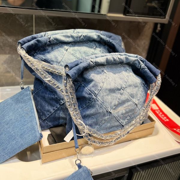 mirror 22 bag designer bags blue washed denim bags hobo handbag women quilted tote chain bags
mirror 22 bag designer bags blue washed denim bags hobo handbag women quilted tote chain bags