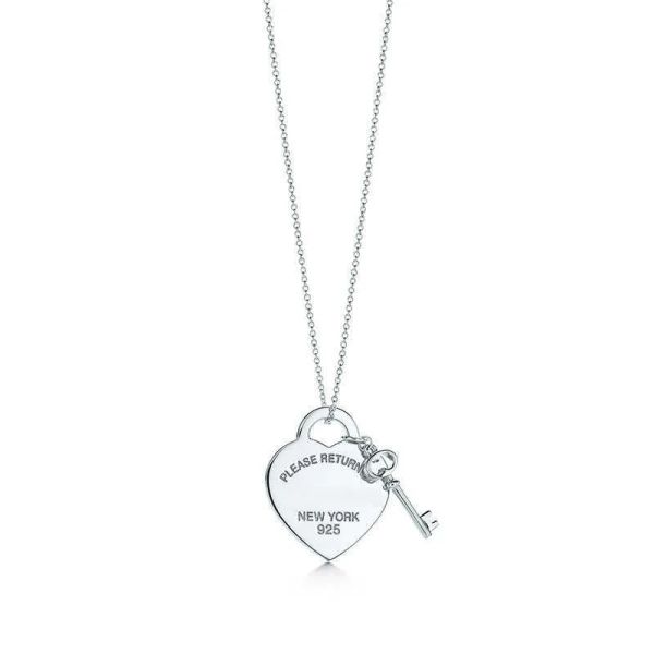 please return to new york heart key pendant necklace original 925 silver love necklaces charm women diy charm jewelry gift clavicle chain ti
please return to new york heart key pendant necklace original 925 silver love necklaces charm women diy charm jewelry gift clavicle chain ti