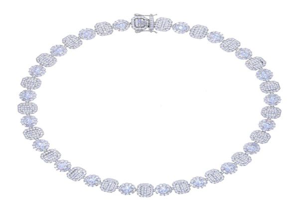 41cm goth chains tennis necklace zirconia stones chain necklaces for women engagement wedding party choker jewelry accessory hallo2295577, Silver
41cm goth chains tennis necklace zirconia stones chain necklaces for women engagement wedding party choker jewelry accessory hallo2295577, Silver