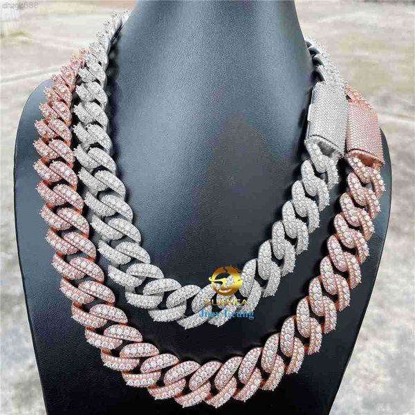 pass diamond tester 20mm 925 silver vvs moissanite custom hip hop jewelry iced out cuban link chain necklace
pass diamond tester 20mm 925 silver vvs moissanite custom hip hop jewelry iced out cuban link chain necklace