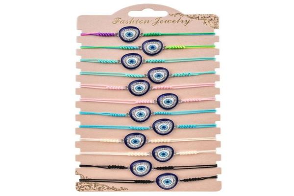 12pcslot whole braided rope bracelet blue turkish evil eye charms bracelet couples women adjustable string jewelry8495245, Golden;silver
12pcslot whole braided rope bracelet blue turkish evil eye charms bracelet couples women adjustable string jewelry8495245, Golden;silver