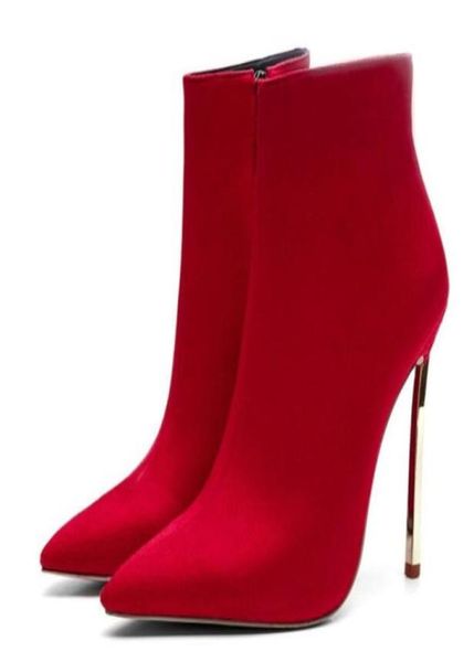 extremely 12 cm metal high heels short botas 2019 new design night club blue red pointy toe ankle boots for women winter shoes3424404, Black
extremely 12 cm metal high heels short botas 2019 new design night club blue red pointy toe ankle boots for women winter shoes3424404, Black