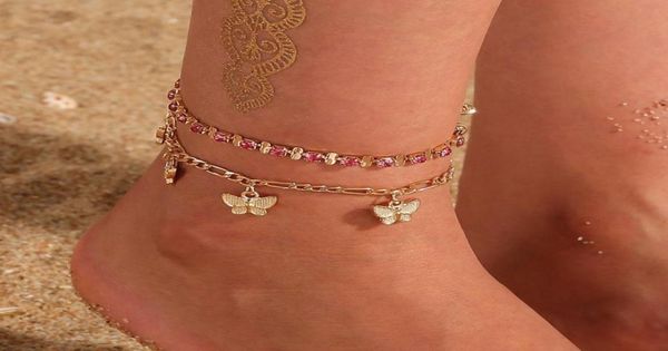 rhinestone crystal ankle bracelets for women sandals butterfly anklet boho beach foot iced out chains anklets female fashion jewel6593823, Red;blue
rhinestone crystal ankle bracelets for women sandals butterfly anklet boho beach foot iced out chains anklets female fashion jewel6593823, Red;blue