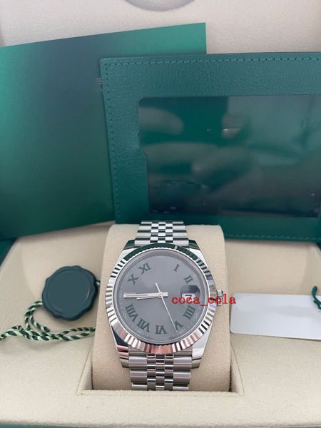 new watch strap luxury wristwatch 41 126334 41mm wimbledon dial box and papers movement 904l automatic mens bracelet waterproof men's w, Slivery;golden
new watch strap luxury wristwatch 41 126334 41mm wimbledon dial box and papers movement 904l automatic mens bracelet waterproof men's w, Slivery;golden