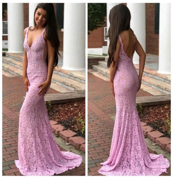 2018 full lace prom dresses long deep v neck backless mermaid formal arabic evening party occasion women gowns vestidos de fe3611084, Black
2018 full lace prom dresses long deep v neck backless mermaid formal arabic evening party occasion women gowns vestidos de fe3611084, Black