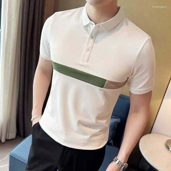 polos summer men polo shirts with short sleeve knitwear turn down collar casual knit solid fashion tees shirt male clothing, White;black
polos summer men polo shirts with short sleeve knitwear turn down collar casual knit solid fashion tees shirt male clothing, White;black