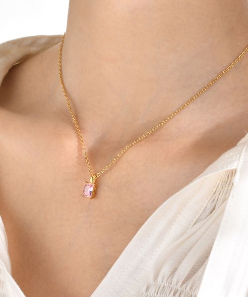 women's necklace personalized and trendy stainless steel square cubic zirconia pendant necklace with extended chain jewelry party gift, Silver
women's necklace personalized and trendy stainless steel square cubic zirconia pendant necklace with extended chain jewelry party gift, Silver