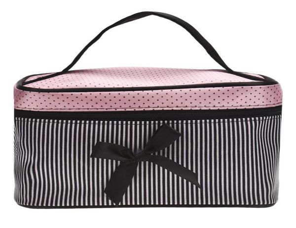 lowest women039s bag square bow stripe cosmetic bag big lingerie bra underwear dot bags travel bag toiletry kits sac5728268
lowest women039s bag square bow stripe cosmetic bag big lingerie bra underwear dot bags travel bag toiletry kits sac5728268