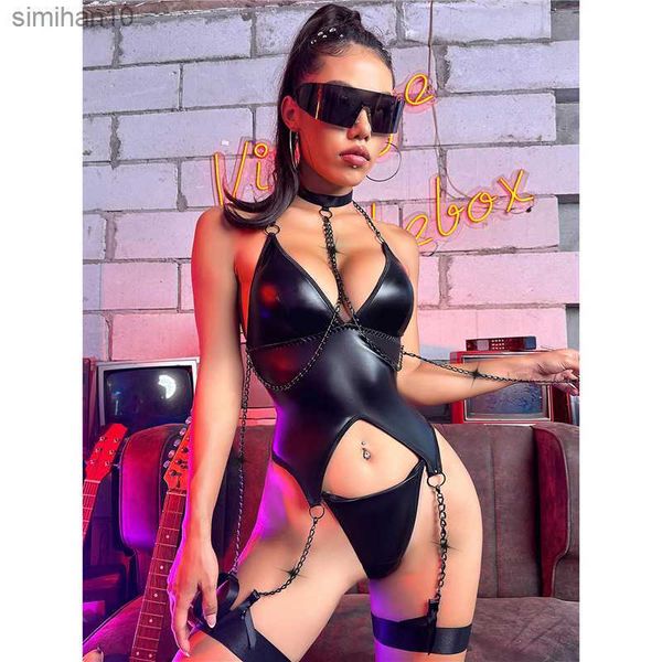 aiiou pu leather lingerie sets women wetlook babydoll catsuit erotic pole dance suit corsets set mistress costumes 2023 l230518, Red;black
aiiou pu leather lingerie sets women wetlook babydoll catsuit erotic pole dance suit corsets set mistress costumes 2023 l230518, Red;black