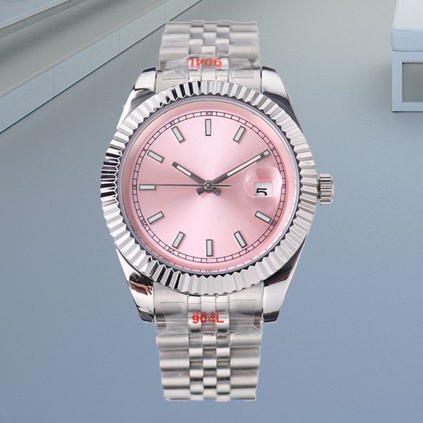pink female watches 28mm31mm quartz precious wristwatches 36mm41mm automatic 2813 movement 904l stainless steel watches waterproof luminous, Slivery;brown
pink female watches 28mm31mm quartz precious wristwatches 36mm41mm automatic 2813 movement 904l stainless steel watches waterproof luminous, Slivery;brown