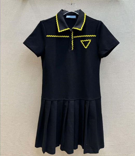 designer women dress polo collar new pure color black sport waist slim dress summer cotton t-shirt skirt, Black;gray
designer women dress polo collar new pure color black sport waist slim dress summer cotton t-shirt skirt, Black;gray