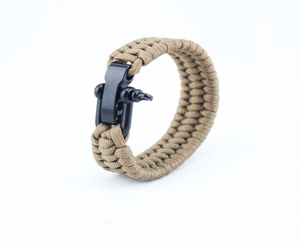 classic design handmade paracord charm bracelet mens and womens outdoor sports bracelets with steel buckle1747639, Golden;silver
classic design handmade paracord charm bracelet mens and womens outdoor sports bracelets with steel buckle1747639, Golden;silver