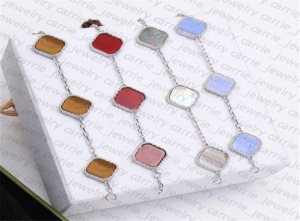 designer bracelets classic clover bracelet fashion five flower for man woman gold silver optional 18 color 144846, Golden;silver
designer bracelets classic clover bracelet fashion five flower for man woman gold silver optional 18 color 144846, Golden;silver