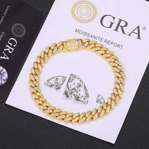 fashion men's luxury 8mm 925 sterling silver pass diamond tester 1 row vvs moissanite iced out cuban link bracelet
fashion men's luxury 8mm 925 sterling silver pass diamond tester 1 row vvs moissanite iced out cuban link bracelet