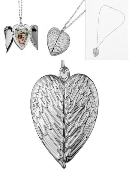 wing openable necklace sublimation blanks love heart pendants chain angel lovers charms jewelry accessory zinc alloy valentine3629387, Silver
wing openable necklace sublimation blanks love heart pendants chain angel lovers charms jewelry accessory zinc alloy valentine3629387, Silver