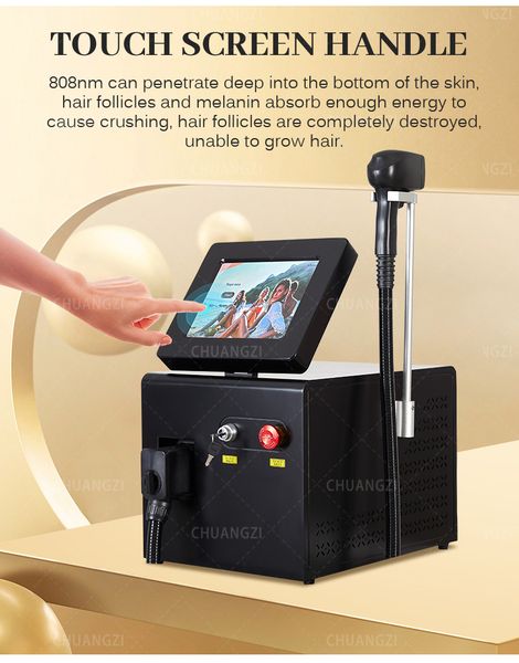 diode laser hair removal three wavelength 808 755 1064nm diodo depilation facial beauty salon machine equipment, Black
diode laser hair removal three wavelength 808 755 1064nm diodo depilation facial beauty salon machine equipment, Black