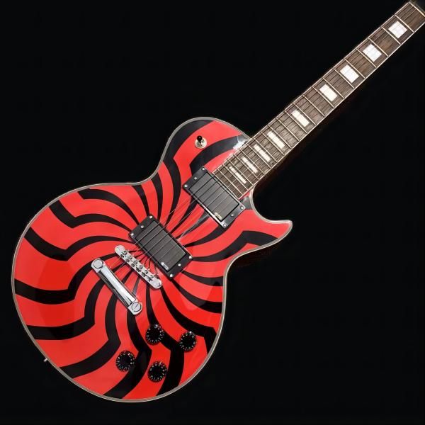 factory electric guitar,g-zakk wylde bullseye,new arrival cherry sunburst windmill painting,chrome hardware
factory electric guitar,g-zakk wylde bullseye,new arrival cherry sunburst windmill painting,chrome hardware
