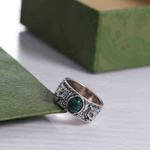 80% off designer jewelry bracelet necklace ring sj. interlocking head malachite ring men's women's same wide used ringnew jeweller, Silver
80% off designer jewelry bracelet necklace ring sj. interlocking head malachite ring men's women's same wide used ringnew jeweller, Silver