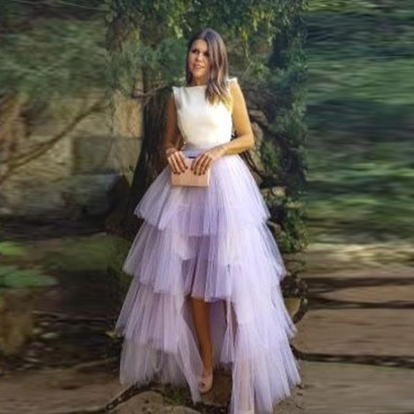 dresses lavender high low skirt tiered elastic waistband saias to birthday wedding party high street puffy tulle long skirts for lady, White;black
dresses lavender high low skirt tiered elastic waistband saias to birthday wedding party high street puffy tulle long skirts for lady, White;black