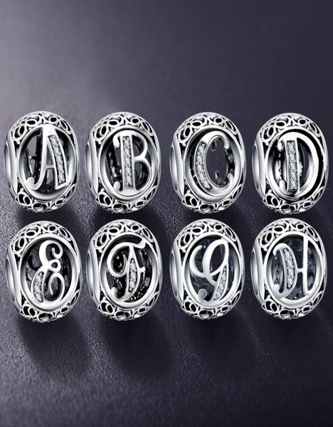 whole authentic 925 sterling silver vintage clear letter bead charms fit pandora women charm bracelets silver jewelry6101214, Black
whole authentic 925 sterling silver vintage clear letter bead charms fit pandora women charm bracelets silver jewelry6101214, Black