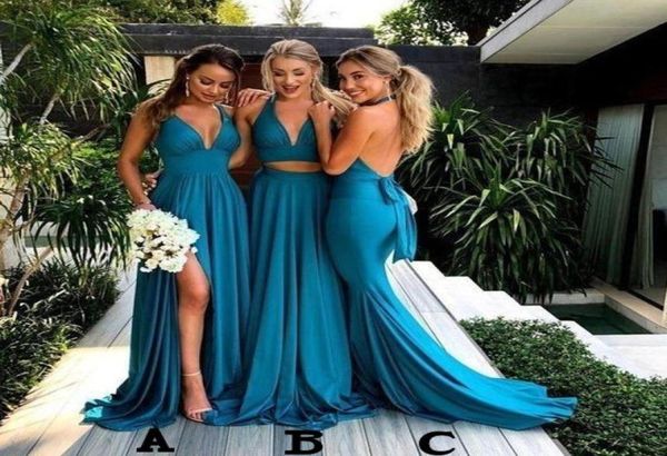 teal blue long bridesmaids dresses 2022 deep vneck open back ruched long maid of honor dress wedding guest dress vesti5619668, White;pink
teal blue long bridesmaids dresses 2022 deep vneck open back ruched long maid of honor dress wedding guest dress vesti5619668, White;pink