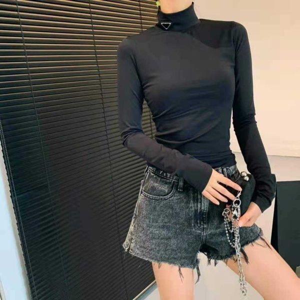 fashion women designer t shirts long sleeves high neck spring autumn outwears for lady slim tees shirts with letters budge tshirt fashion s, White
fashion women designer t shirts long sleeves high neck spring autumn outwears for lady slim tees shirts with letters budge tshirt fashion s, White