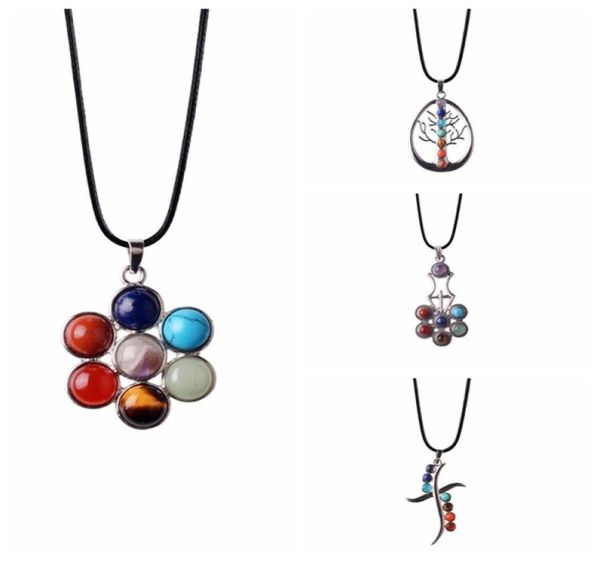 4 color new arrival flower of life pendant 7 chakra stone yoga symbol reiki health amulet natural stone necklace pendant1651293, Silver
4 color new arrival flower of life pendant 7 chakra stone yoga symbol reiki health amulet natural stone necklace pendant1651293, Silver