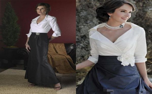 2019 black and white mother of the bride groom vneck custom made plus size formal gown evening dress long sleeves floorlength a3322266, Black;red
2019 black and white mother of the bride groom vneck custom made plus size formal gown evening dress long sleeves floorlength a3322266, Black;red