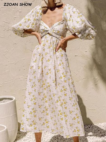 dresses 2022 retro leaves floral print cross bandage tie bow front swing dress women elastic back puff sleeve midi holiday robe vestido, Black;gray
dresses 2022 retro leaves floral print cross bandage tie bow front swing dress women elastic back puff sleeve midi holiday robe vestido, Black;gray