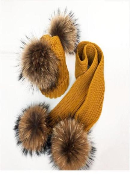 2020 parentchild caps cute baby pompom winter hat scarf sets real natural fur ball caps mother kids warm knitted hats qylsvn2363563318007
2020 parentchild caps cute baby pompom winter hat scarf sets real natural fur ball caps mother kids warm knitted hats qylsvn2363563318007