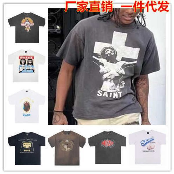 23fw high street love angel head vintage lamb rabbit washed old manson men's and women's short sleeve t-shirt, White;black
23fw high street love angel head vintage lamb rabbit washed old manson men's and women's short sleeve t-shirt, White;black