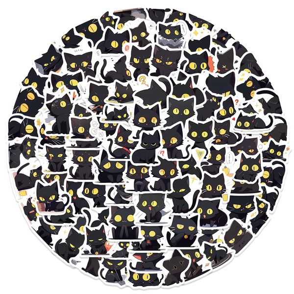100pcs mini black cat stickers for skateboard car baby scrapbooking pencil case diary phone lapplanner decor book album kids toys diy decals
100pcs mini black cat stickers for skateboard car baby scrapbooking pencil case diary phone lapplanner decor book album kids toys diy decals