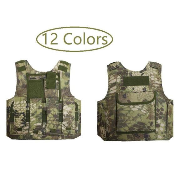 kids camouflage hunting clothes cs combat equipment tactical army vest children cosplay costume sniper uniform8115186, Camo;black
kids camouflage hunting clothes cs combat equipment tactical army vest children cosplay costume sniper uniform8115186, Camo;black