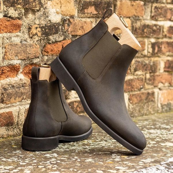 black chelsea boots for men brown mens short boots handmade cowboy boots business ankle boots size 38-46
black chelsea boots for men brown mens short boots handmade cowboy boots business ankle boots size 38-46