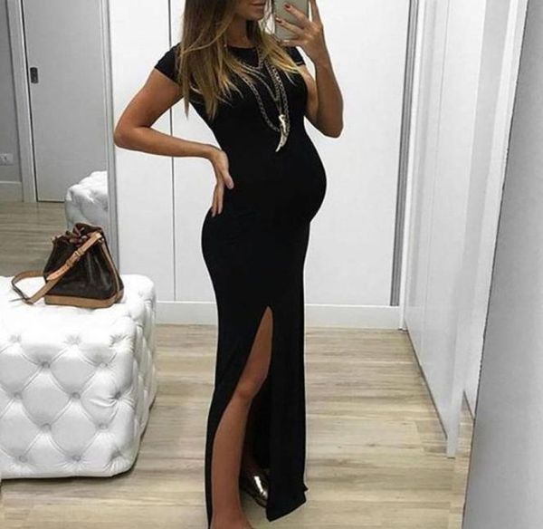2020 women039s maternity dresses summer short sleeve solid clothes for pregnant dress casual split long pregnancy dress ropa mu3737173, White
2020 women039s maternity dresses summer short sleeve solid clothes for pregnant dress casual split long pregnancy dress ropa mu3737173, White