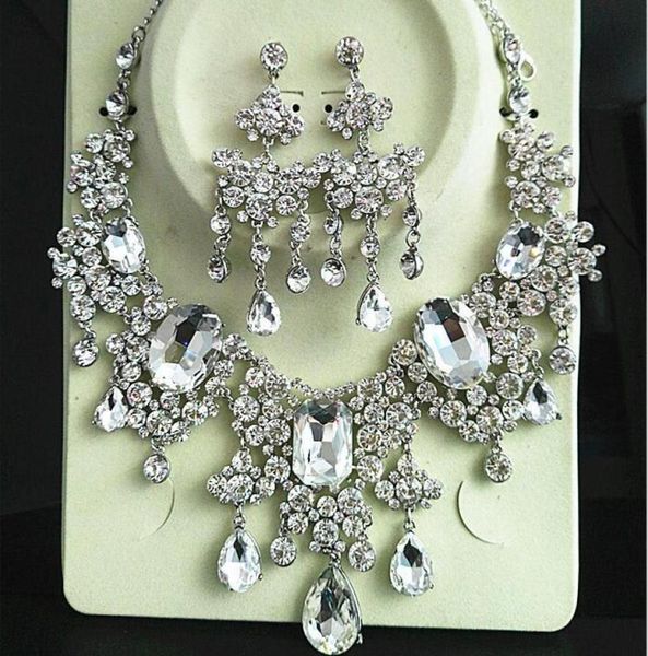 2pcsset crystals wedding bride jewelry accessaries set earring necklace crystal leaves design with faux pearls h1473880, White
2pcsset crystals wedding bride jewelry accessaries set earring necklace crystal leaves design with faux pearls h1473880, White