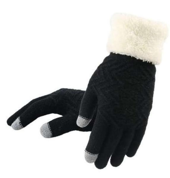 knitted gloves touch screen women thicken winter warm gloves female full finger soft stretch knit mittens guantes1247214, Blue;gray
knitted gloves touch screen women thicken winter warm gloves female full finger soft stretch knit mittens guantes1247214, Blue;gray