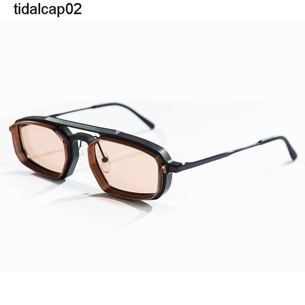 japanese handmade all aluminum double beam polarized sunglasses men's large frame fashionable and cool personality, White;black
japanese handmade all aluminum double beam polarized sunglasses men's large frame fashionable and cool personality, White;black