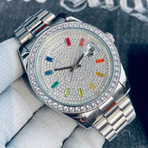 watch mens diamond automatic mechanical watches 41mm sapphire women wristwatch waterproof 904l stainless steel montre de, Slivery;golden
watch mens diamond automatic mechanical watches 41mm sapphire women wristwatch waterproof 904l stainless steel montre de, Slivery;golden