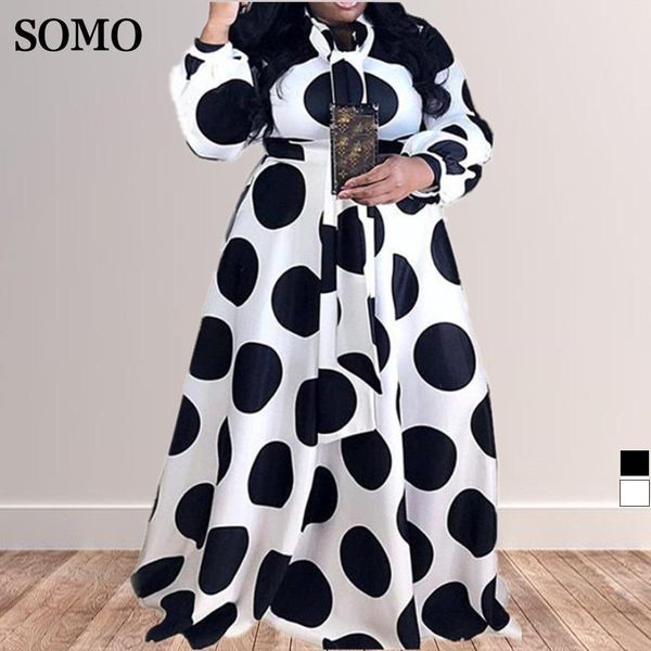 dresses plus size clothing women boho long maxi dress 5xl casual dots dresses bow elegant ladies big shirt dress wholesale dropshipping, Black
dresses plus size clothing women boho long maxi dress 5xl casual dots dresses bow elegant ladies big shirt dress wholesale dropshipping, Black