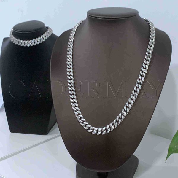 hip hop jewelry cuban chain iced out d vvs moissanite diamond miami s925 sliver 10mm link, Silver
hip hop jewelry cuban chain iced out d vvs moissanite diamond miami s925 sliver 10mm link, Silver