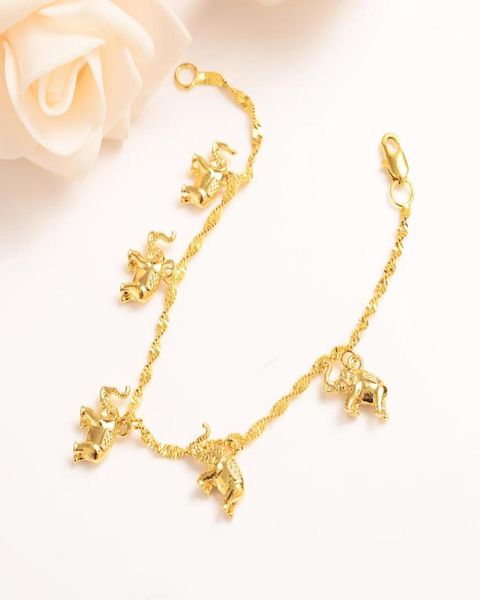 826inch cute girls bangle women gold gf elephant hang bracelets jewelry hand chain arab items kids gift9021721, Golden;silver
826inch cute girls bangle women gold gf elephant hang bracelets jewelry hand chain arab items kids gift9021721, Golden;silver