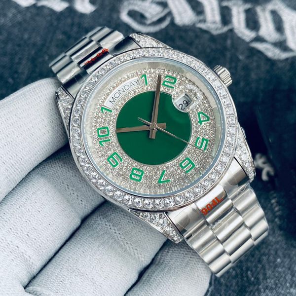 diamond watch mens automatic mechanical watches 36mm sapphire women wristwatches waterproof 904l stainless steel montre de luxe, Slivery;brown
diamond watch mens automatic mechanical watches 36mm sapphire women wristwatches waterproof 904l stainless steel montre de luxe, Slivery;brown