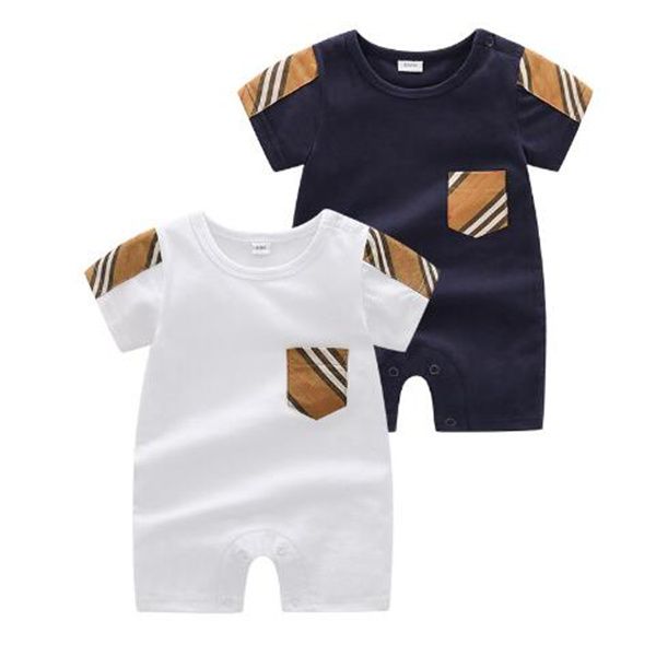 baby romper toddler kids crewneck single breasted jumpsuits designer infant newborn casual clothes, Blue
baby romper toddler kids crewneck single breasted jumpsuits designer infant newborn casual clothes, Blue