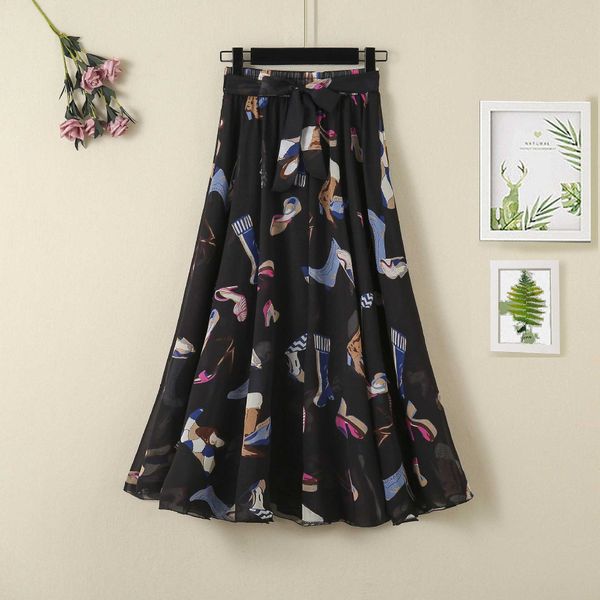 line skirt a women summer new print cartoon pattern elastic women skirt big swing party holiday high waist skirts nft, Black
line skirt a women summer new print cartoon pattern elastic women skirt big swing party holiday high waist skirts nft, Black