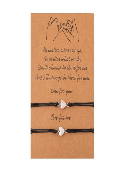 alloy love wax woven bracelet creative adjustable card couple heart bracelet8617953, Golden;silver
alloy love wax woven bracelet creative adjustable card couple heart bracelet8617953, Golden;silver