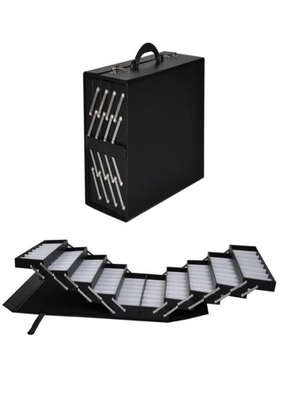 coded lock foldable portable eyeglass eyewear sunglasses accordion suitcase display extendable brief case hold 80pcs of glasses6855758
coded lock foldable portable eyeglass eyewear sunglasses accordion suitcase display extendable brief case hold 80pcs of glasses6855758