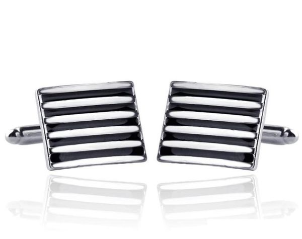 new arrive men039s shirt cufflinks metal men enamel stripe cuff links for wedding party fashion simple men sleeve shirt french 1990046, Silver
new arrive men039s shirt cufflinks metal men enamel stripe cuff links for wedding party fashion simple men sleeve shirt french 1990046, Silver