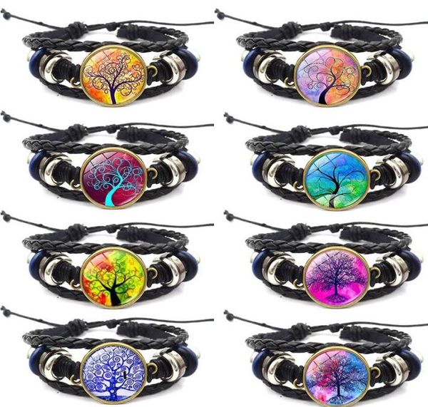 life of tree howling handmade glass cabochon woven leather bangles mens black animal bracelet diy jewelry for women7817934, Golden;silver
life of tree howling handmade glass cabochon woven leather bangles mens black animal bracelet diy jewelry for women7817934, Golden;silver